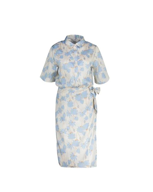 Amélie & Amélie Blue Shirt Dresses