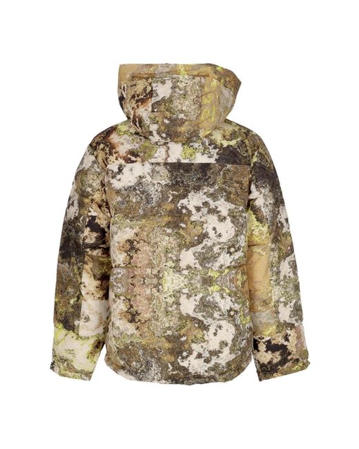 DOLLY NOIRE Jassen ,Veelkleurig ,Polyester Leshen Down Jacket in het Green voor heren