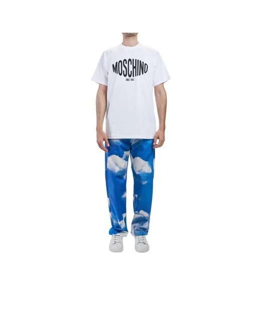 Moschino White T-Shirts for men