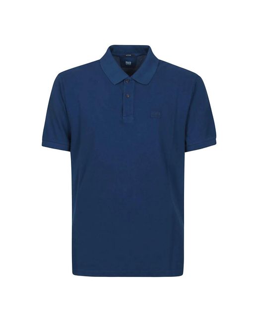 C P Company Blue Polo Shirts for men