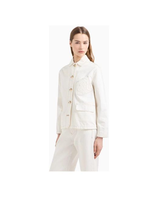Light Jackets Emporio Armani en coloris White