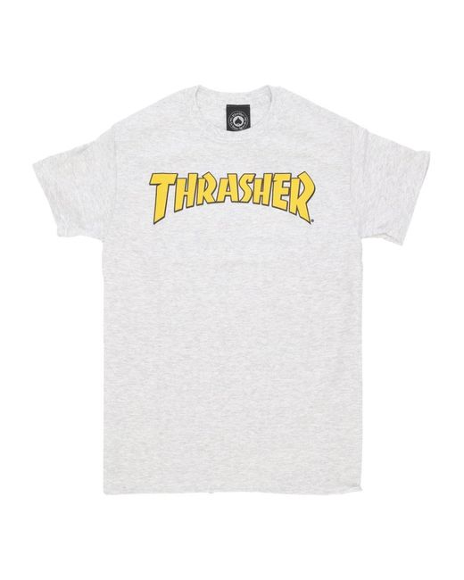 Thrasher White T-Shirts for men