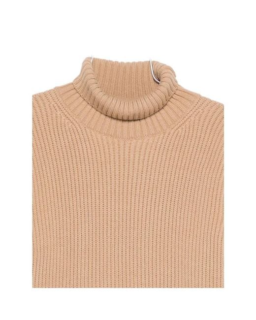 MSGM Orange Turtlenecks