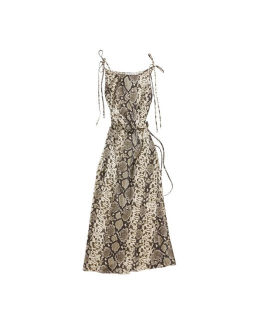 Acne Natural Midi Dresses
