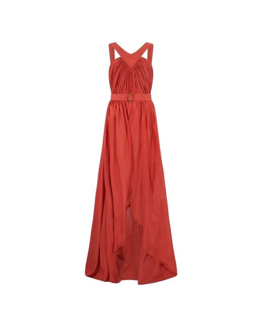 Alberta Ferretti Red Maxi Dresses