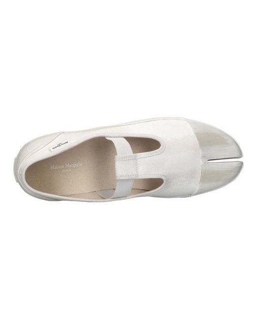 Maison Margiela White Ballerina Shoes for men