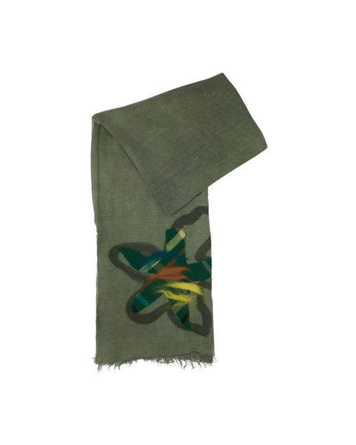 Exquisite J Accessoires ,Groen ,Wol Z504V4 Scarf in het Green