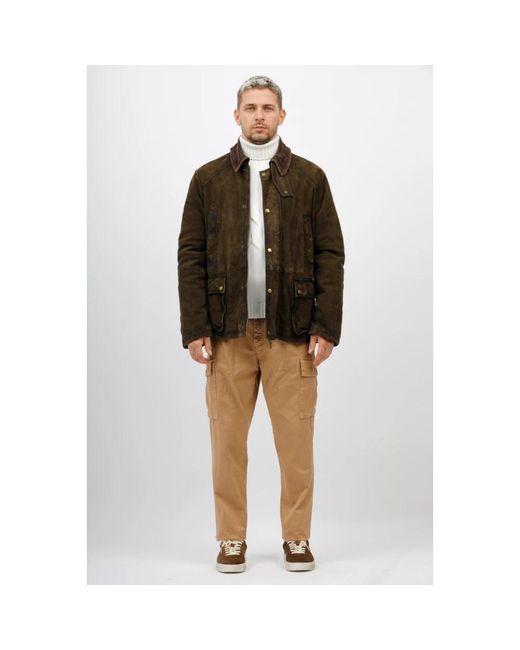 The Jack Leathers Brown Leather Jackets for men