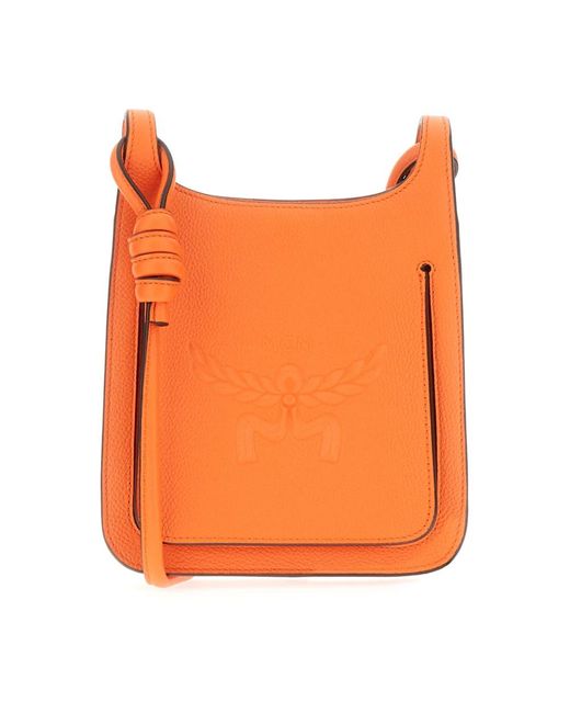 MCM Orange Cross Body Bags