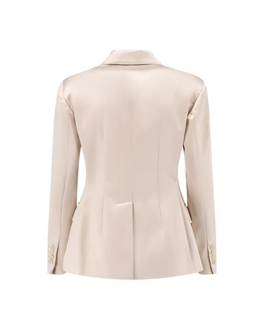 Brunello Cucinelli Natural Blazers