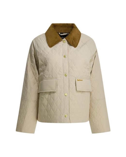 Barbour Jassen ,Polyester Damesjassen & Jassen Kleding Ss 26 in het Natural