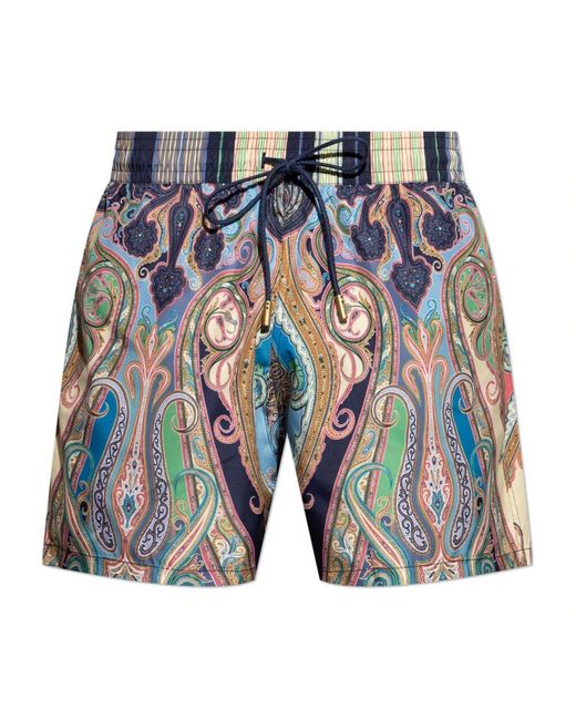 Etro Badehose in Blue für Herren