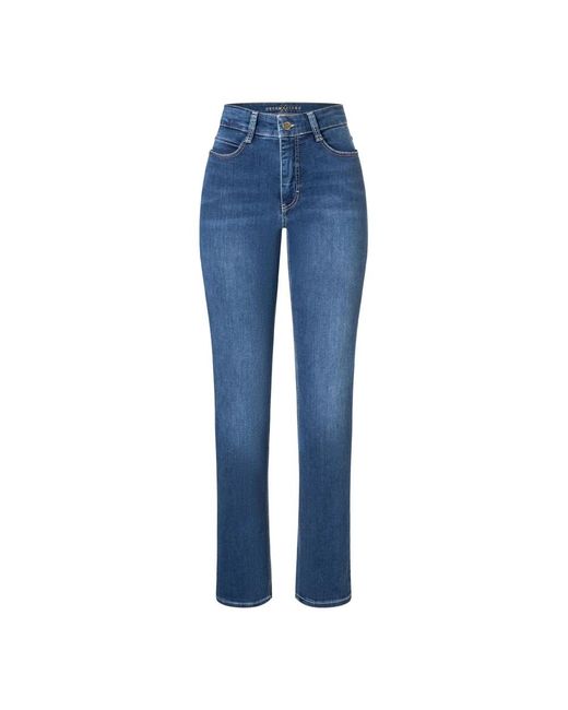 M·a·c Blue Skinny Fit Jeans