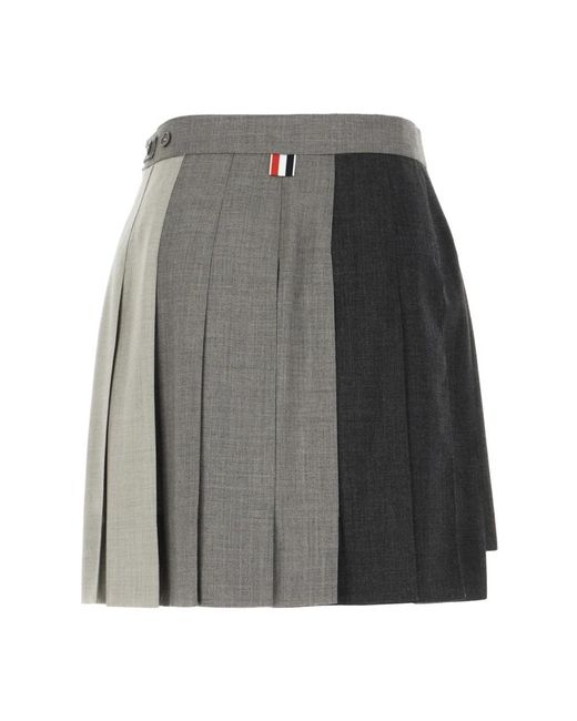 Thom Browne Gray Short Skirts