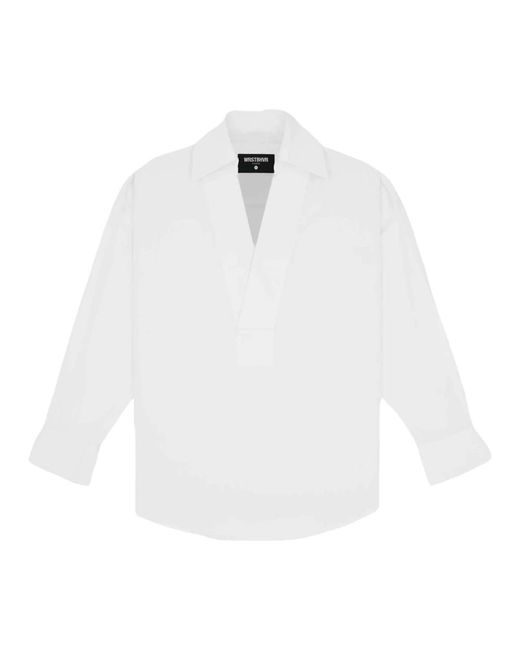Blouses WRSTBHVR de color White
