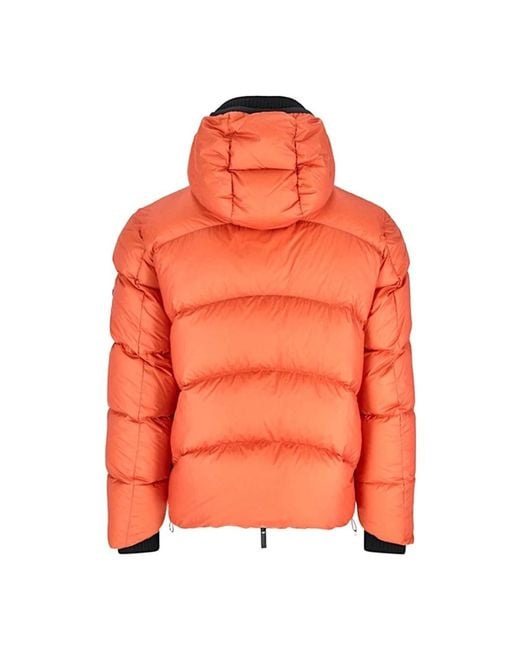 Moncler Orange Winter Jackets for men
