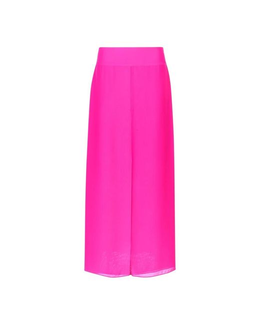 Emporio Armani Pink Rosa polyester kleid e3nn1a-f9906 309