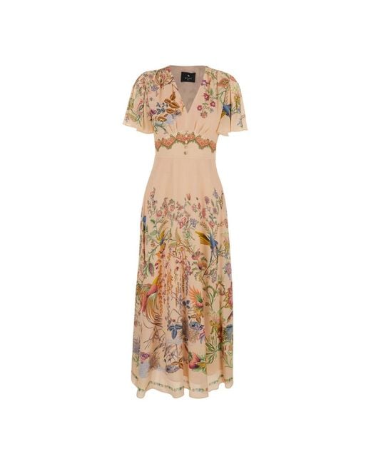 Etro Women's Natural Summer Dresses