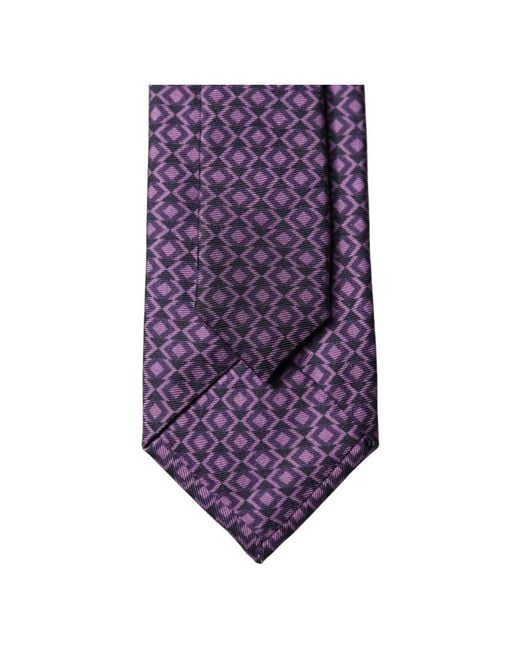 Dolce & Gabbana Purple Ties for men