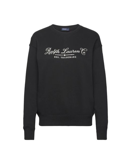 Ralph Lauren Black Signatur logo sweatshirt