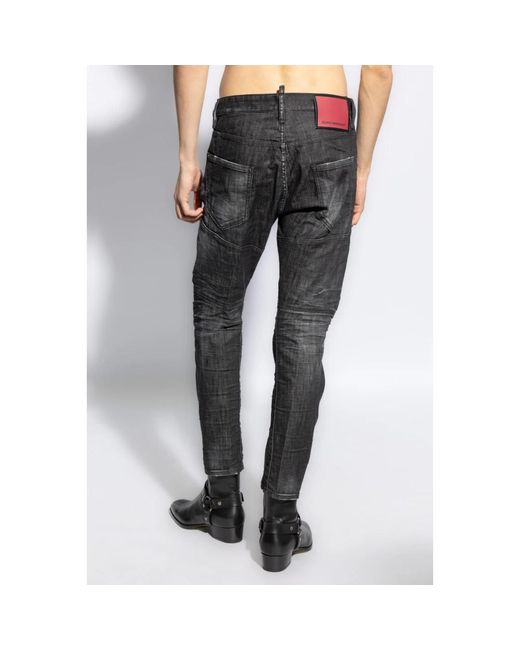 Jeans > slim-fit jeans DSquared² pour homme en coloris Gray