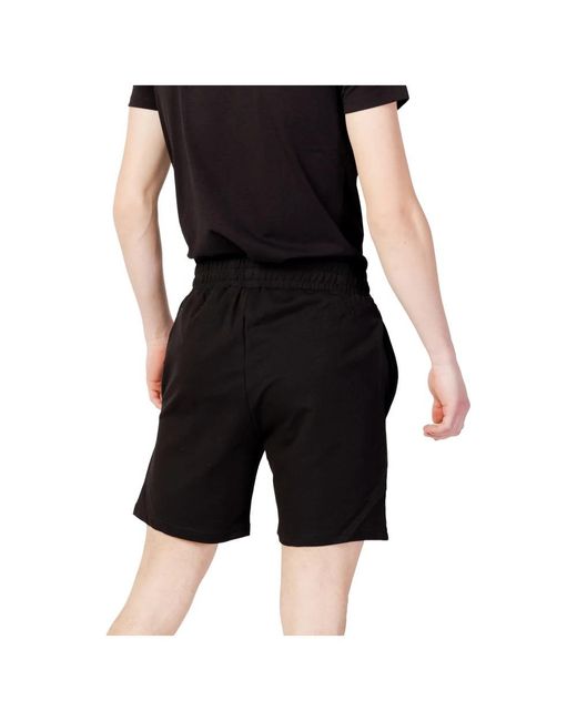 Fila Black Casual Shorts for men