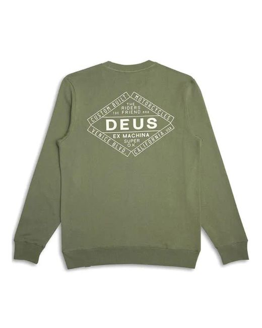 Deus Ex Machina Green Sweatshirts for men