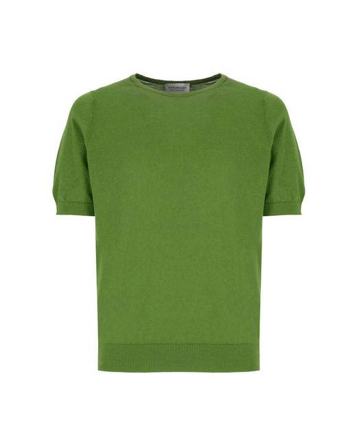 T-camicie di John Smedley in Green da Uomo