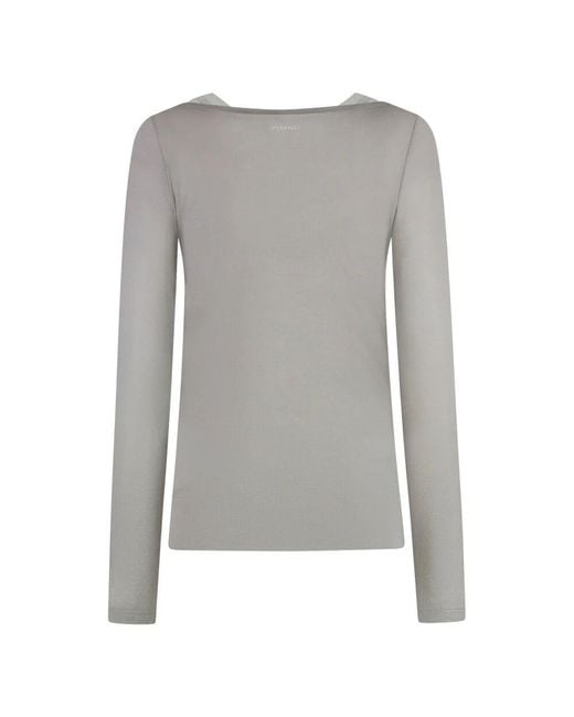 Long Sleeve Tops Pinko en coloris Gray