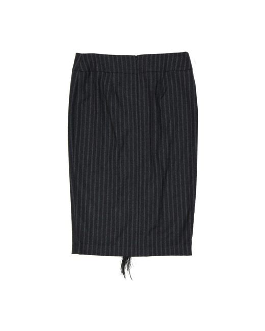 Brunello Cucinelli Black Pencil Skirts
