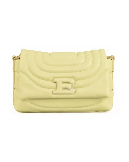 Borsa firenze in poliuretano di Ermanno Scervino in Metallic