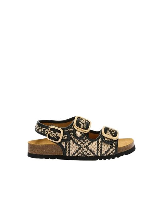 Flat Sandals Scholl en coloris Black