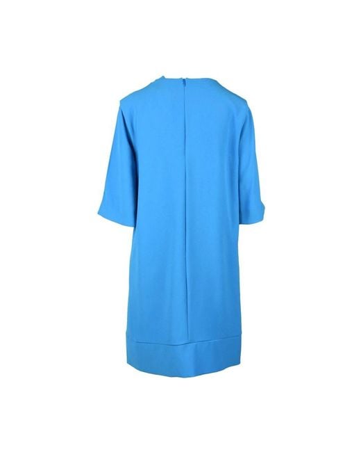 SIMONA CORSELLINI Blue Short Dresses
