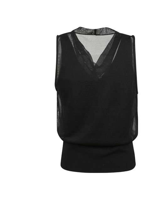 Jonathan Simkhai Sleeveless Tops in het Black