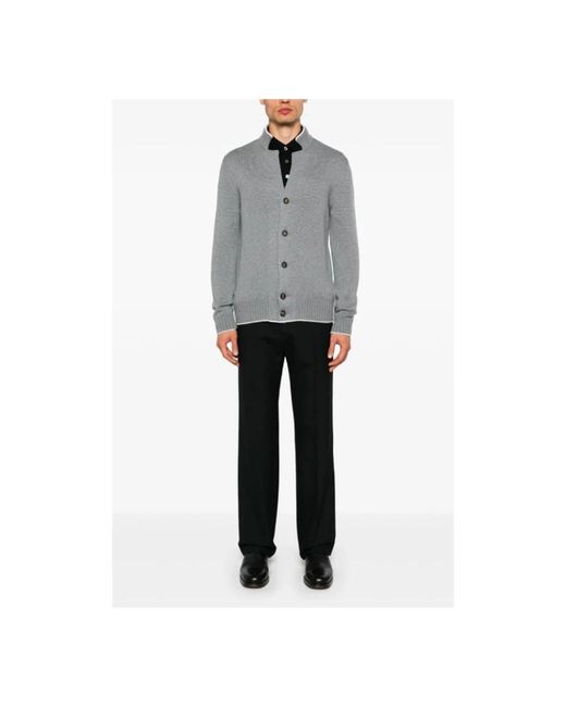 Eleventy Cardigans in het Gray voor heren