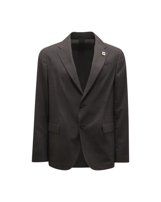 Lardini Jassen ,Grijs ,Suit Sets in het Black voor heren