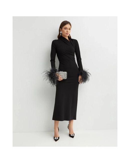 16Arlington Black Midi Dresses