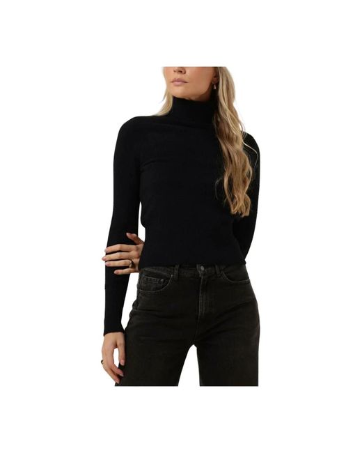 Catwalk Junkie Black Schwarzer Rollkragenpullover Kn Namara