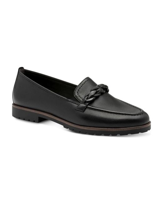 Tamaris Black Loafers
