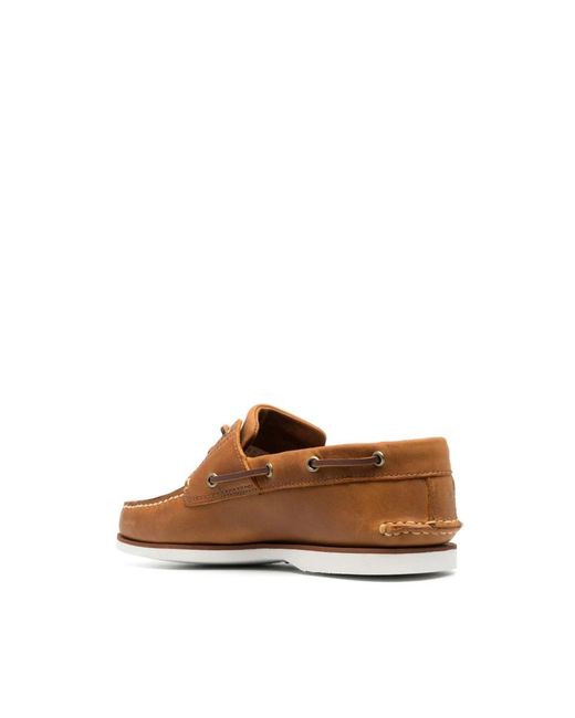 Timberland Brown Sailor Shoes for men