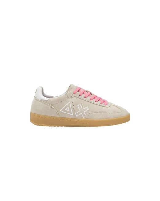 Sun 68 Pink Sneakers