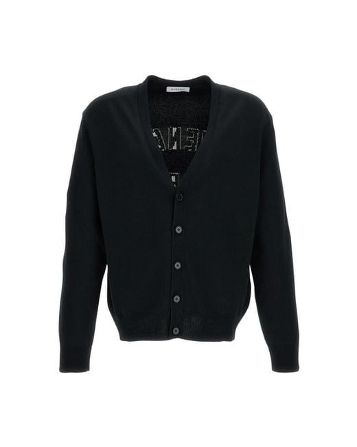Cardigans Givenchy de hombre de color Black