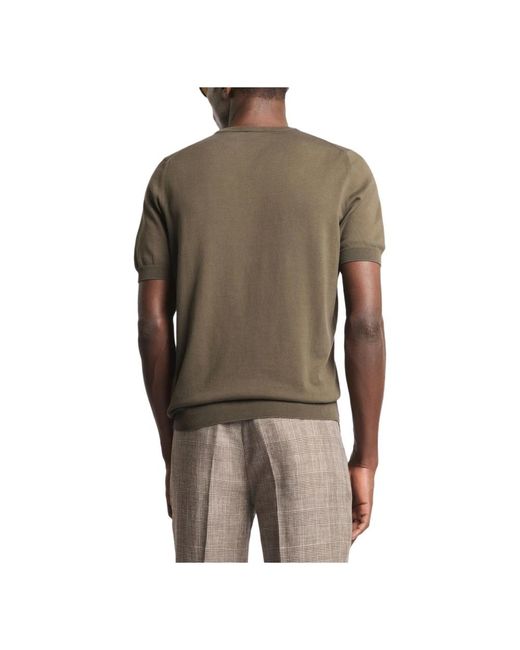 Fay Brown Round-Neck Knitwear for men