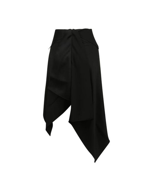 Givenchy Black Midi Skirts