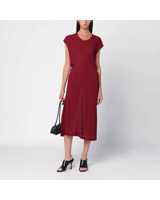 6397 Red Midi Dresses