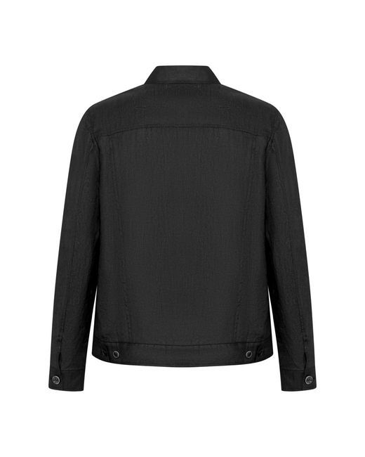Franzese Collection Black Denim Jackets for men
