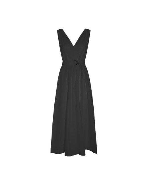 Brunello Cucinelli Black Midi Dresses