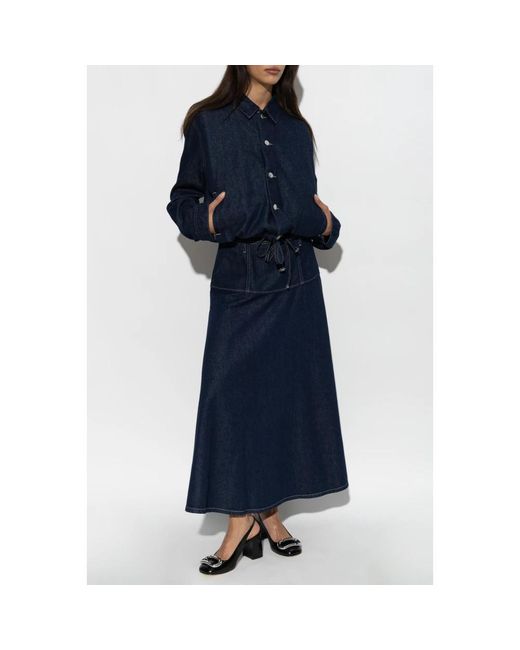 Denim Jackets di Samsøe & Samsøe in Blue