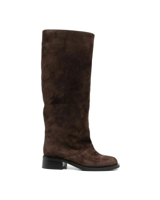 ADRIANNA FERETTI Brown High Boots