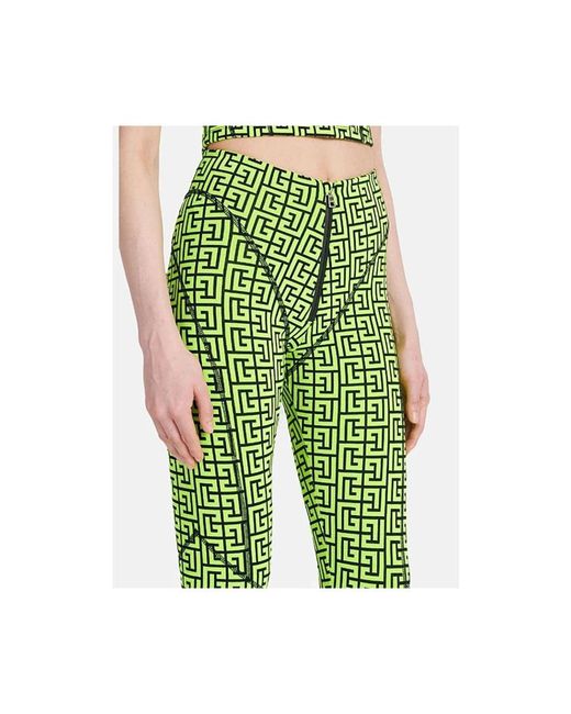 Balmain Green Leggings